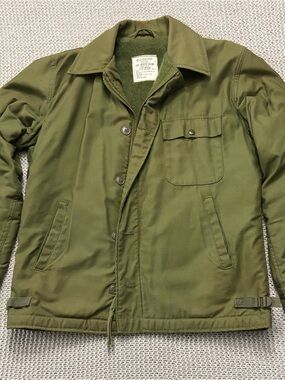 Vanderbilt Shirt Co. Vintage Permeable Military Jacket OG 107 Olive M 38-40